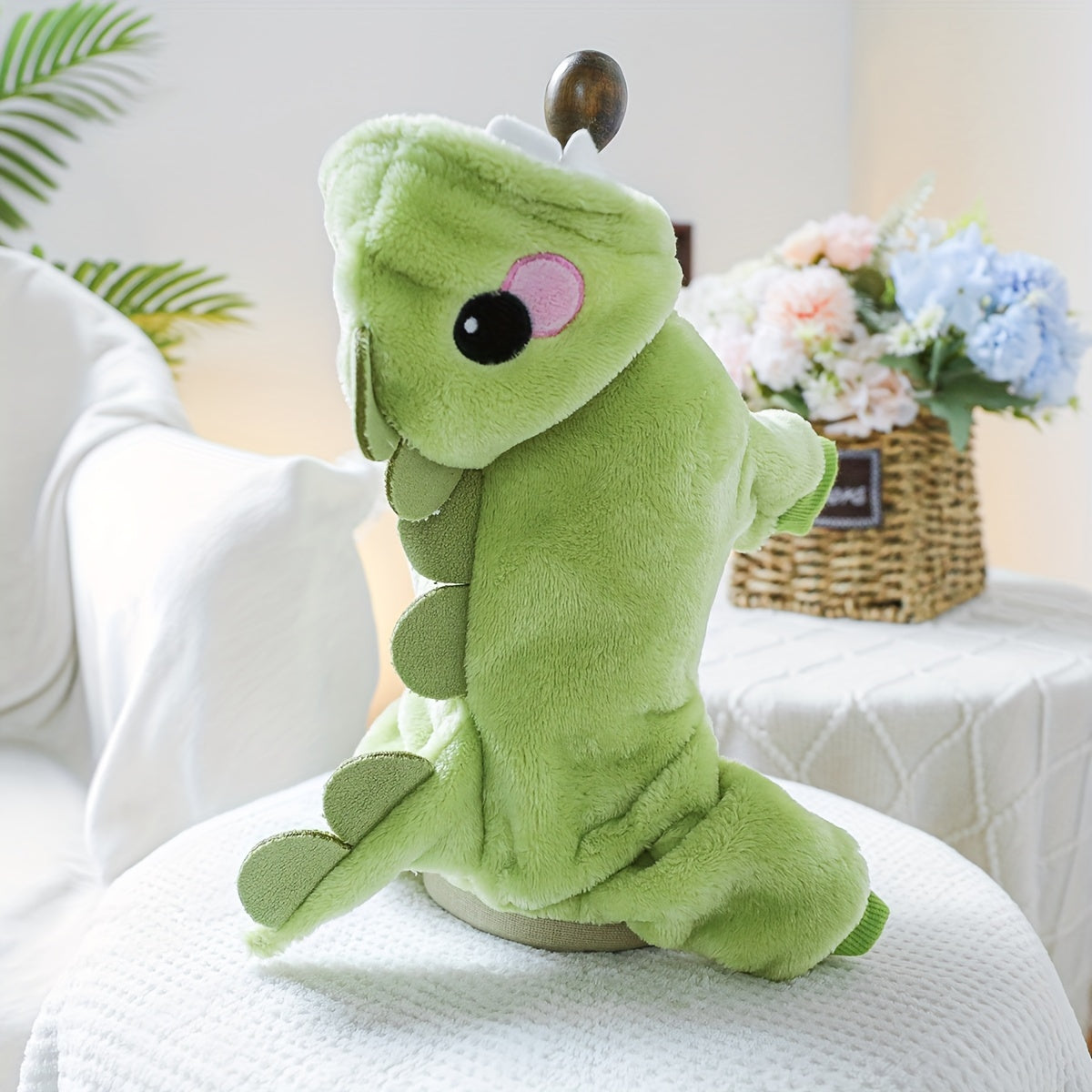 Disfraz Dinosaurio Franela para Perro