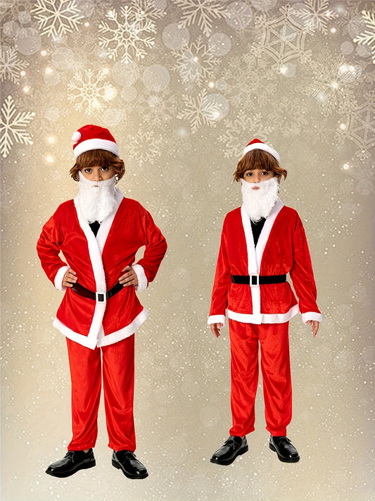 Disfraz completo de Santa Claus para niño