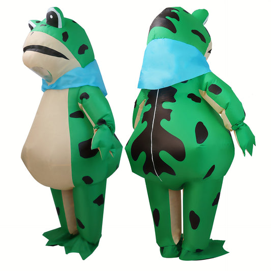 Disfraz Rana con Bufanda Azul TCFV