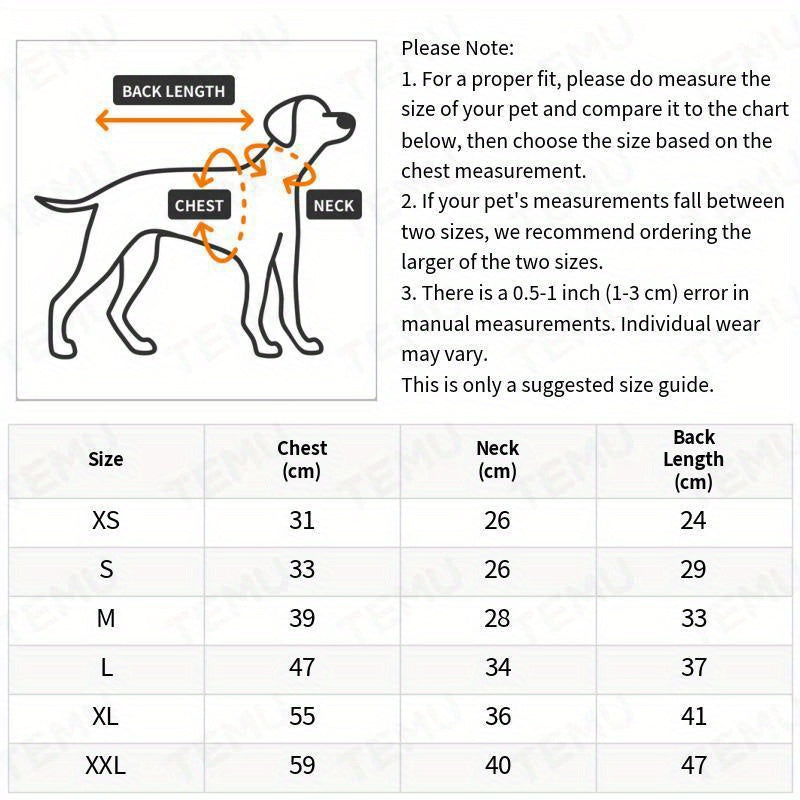 Suéter de Invierno Polar para Mascotas