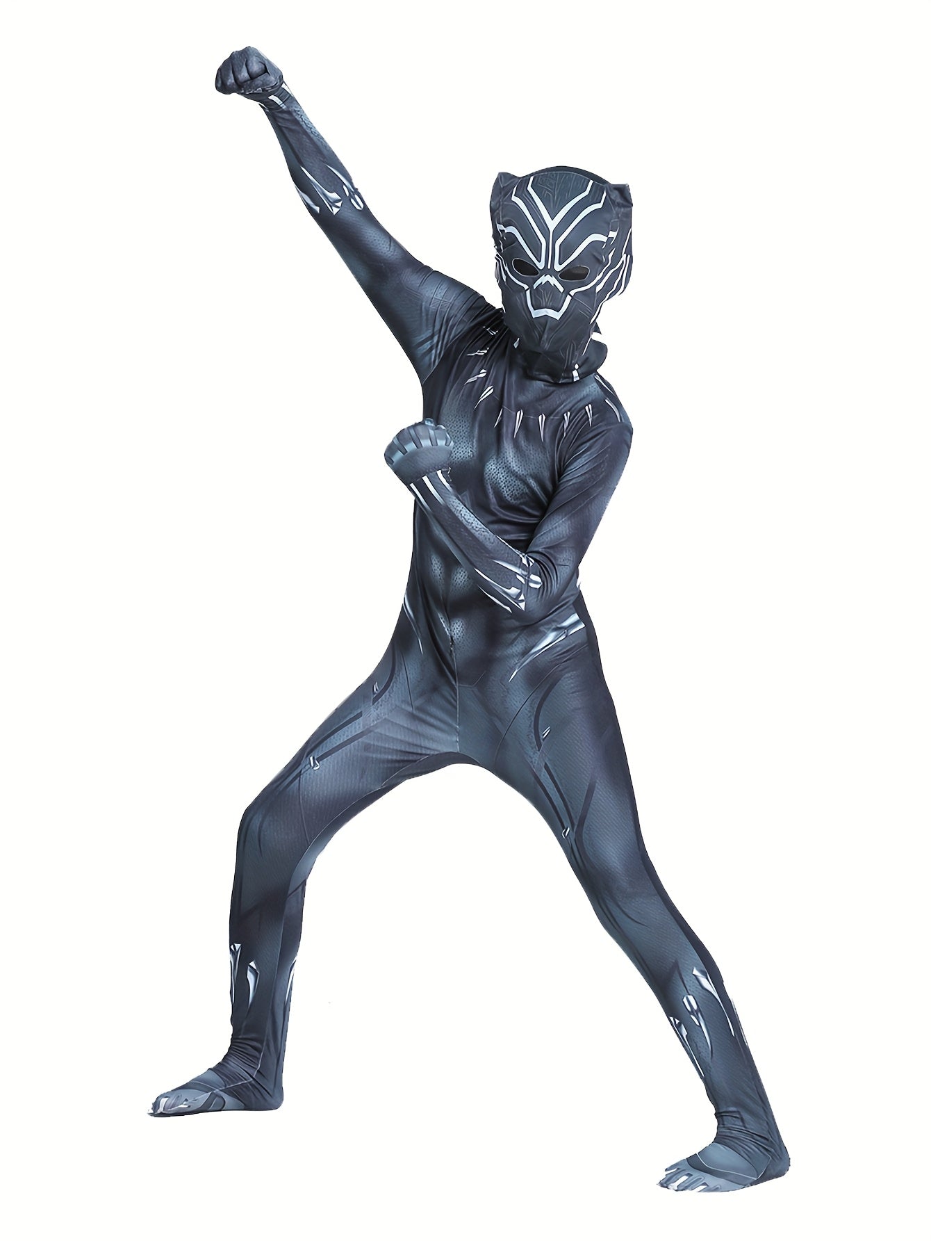 Disfraz de superhéroe Black Panther para niño