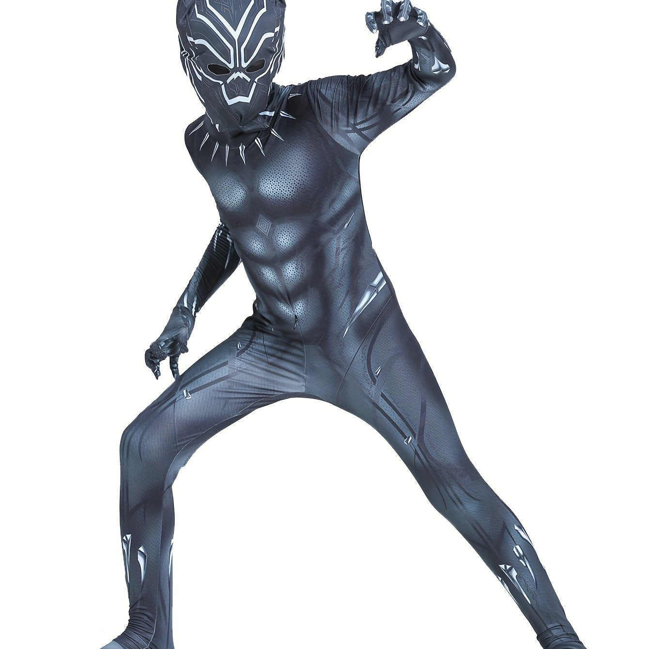 Disfraz de superhéroe Black Panther para niño