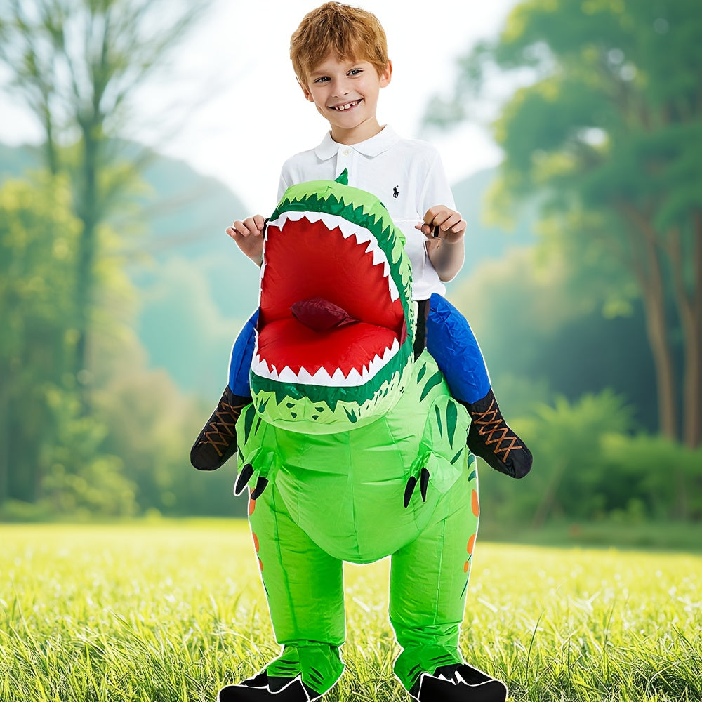 Traje Inflable Dinosaurio Cómico Adulto