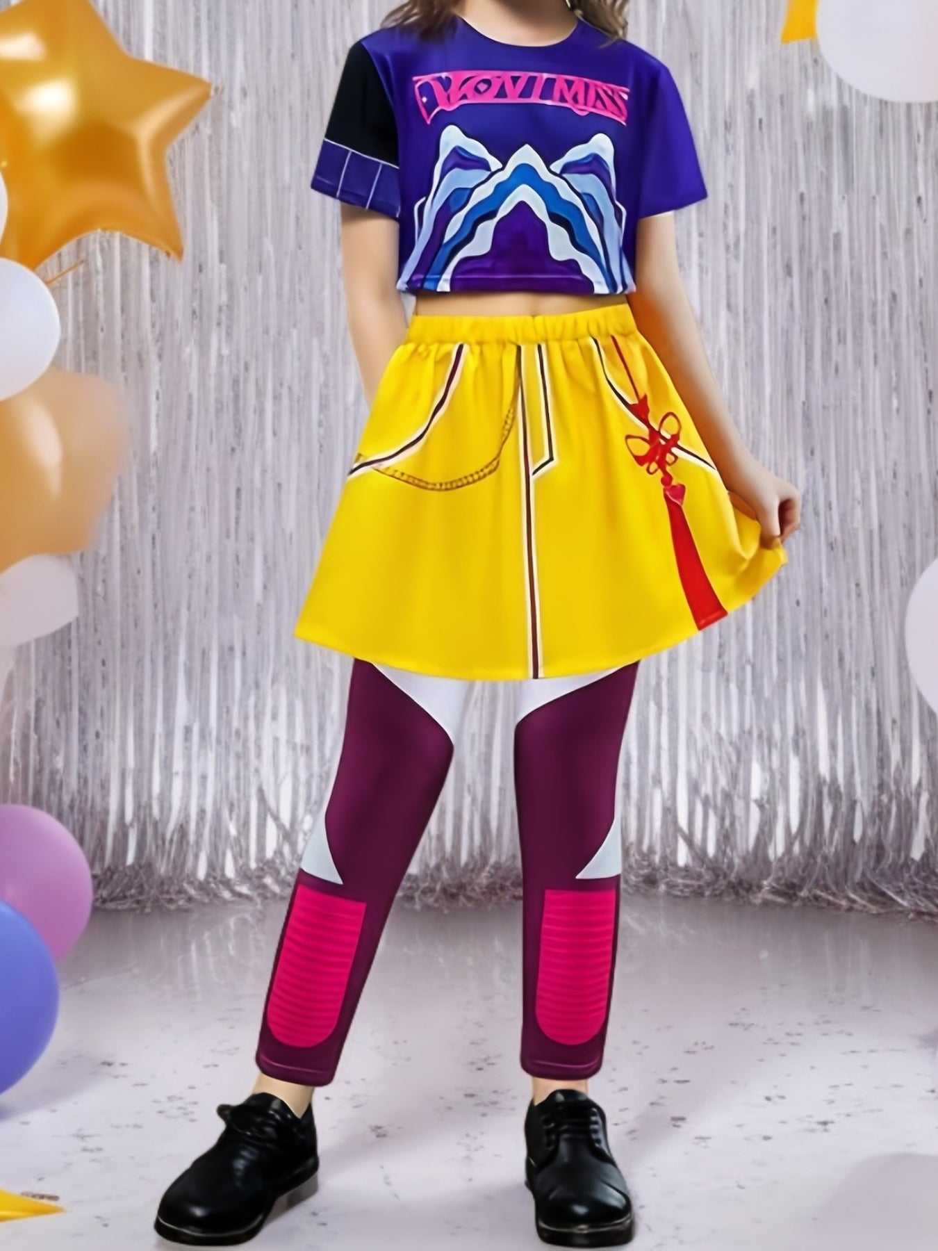 Disfraz infantil / cazadora / estrella pop