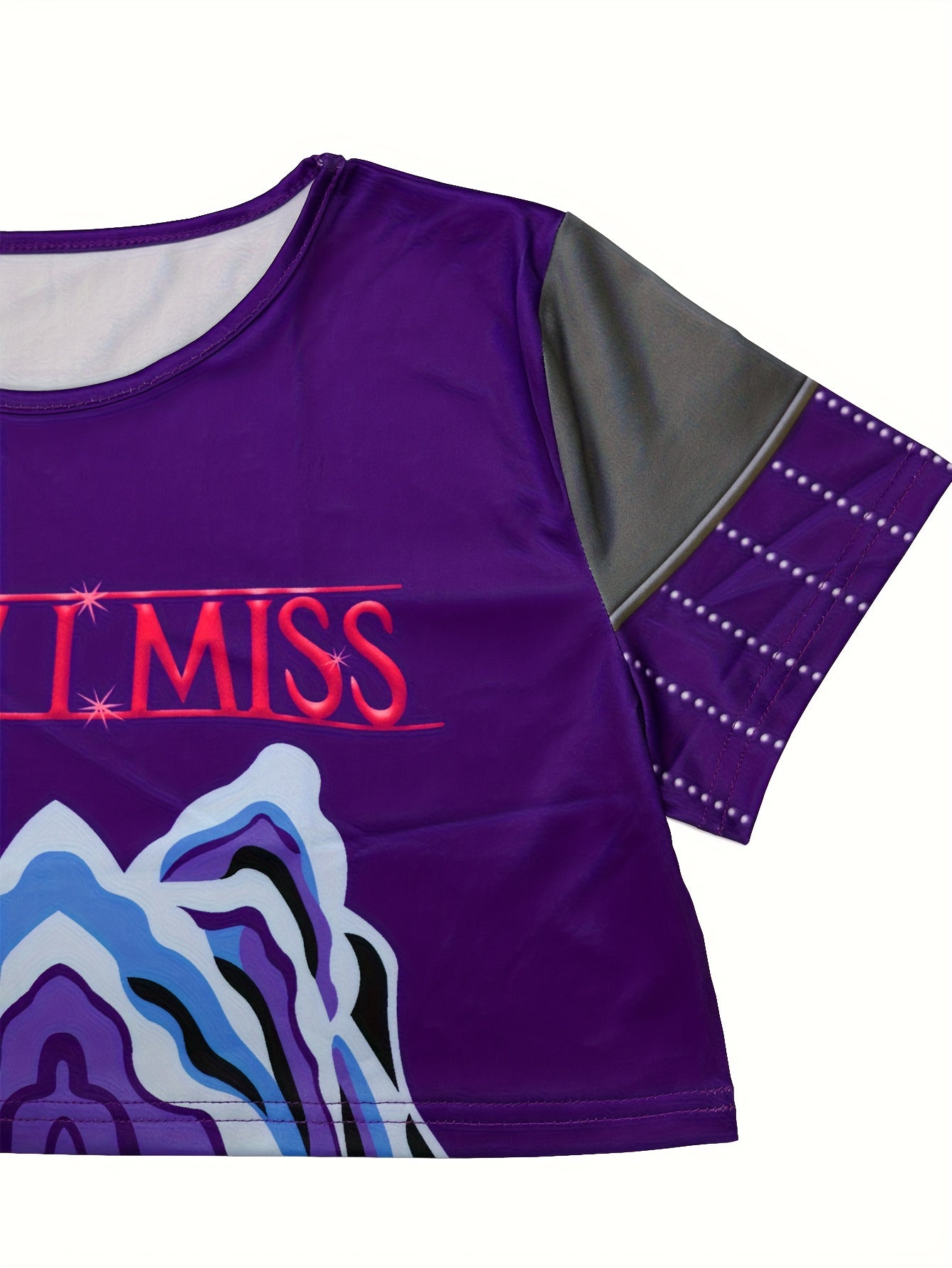 Set Huntrix Chaqueta Oversized y Shorts con Estampado de Cadenas – Ideal para Fiestas y Halloween