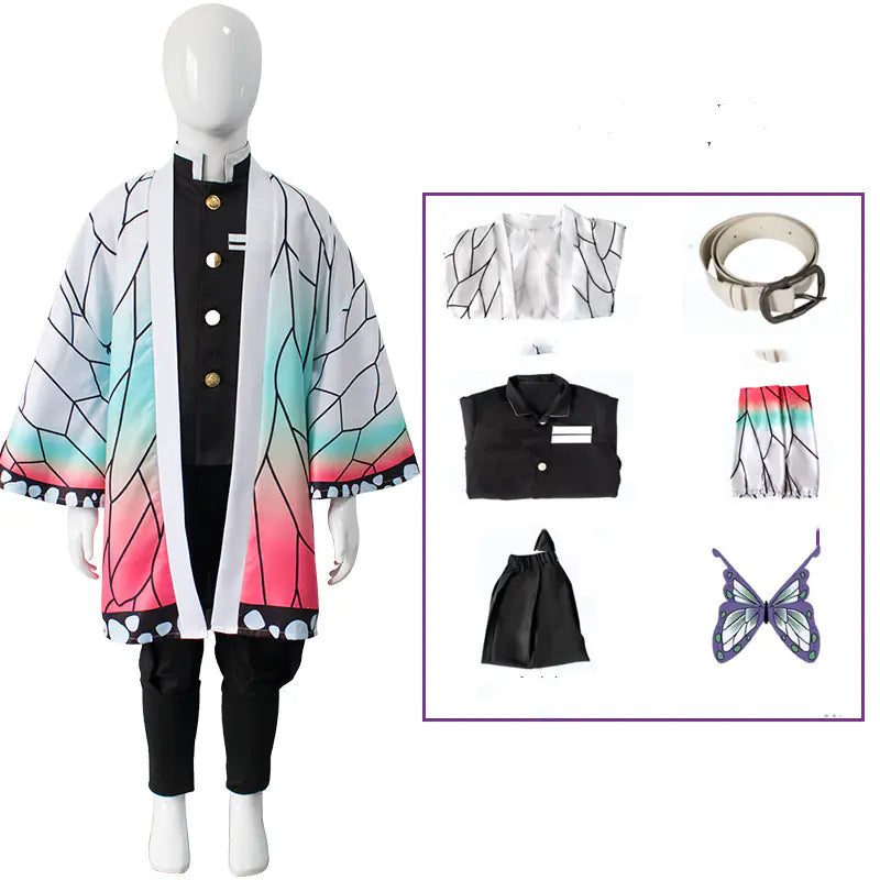 Demon Slayer Kids Cosplay Costume Set (Tanjiro & Nezuko)