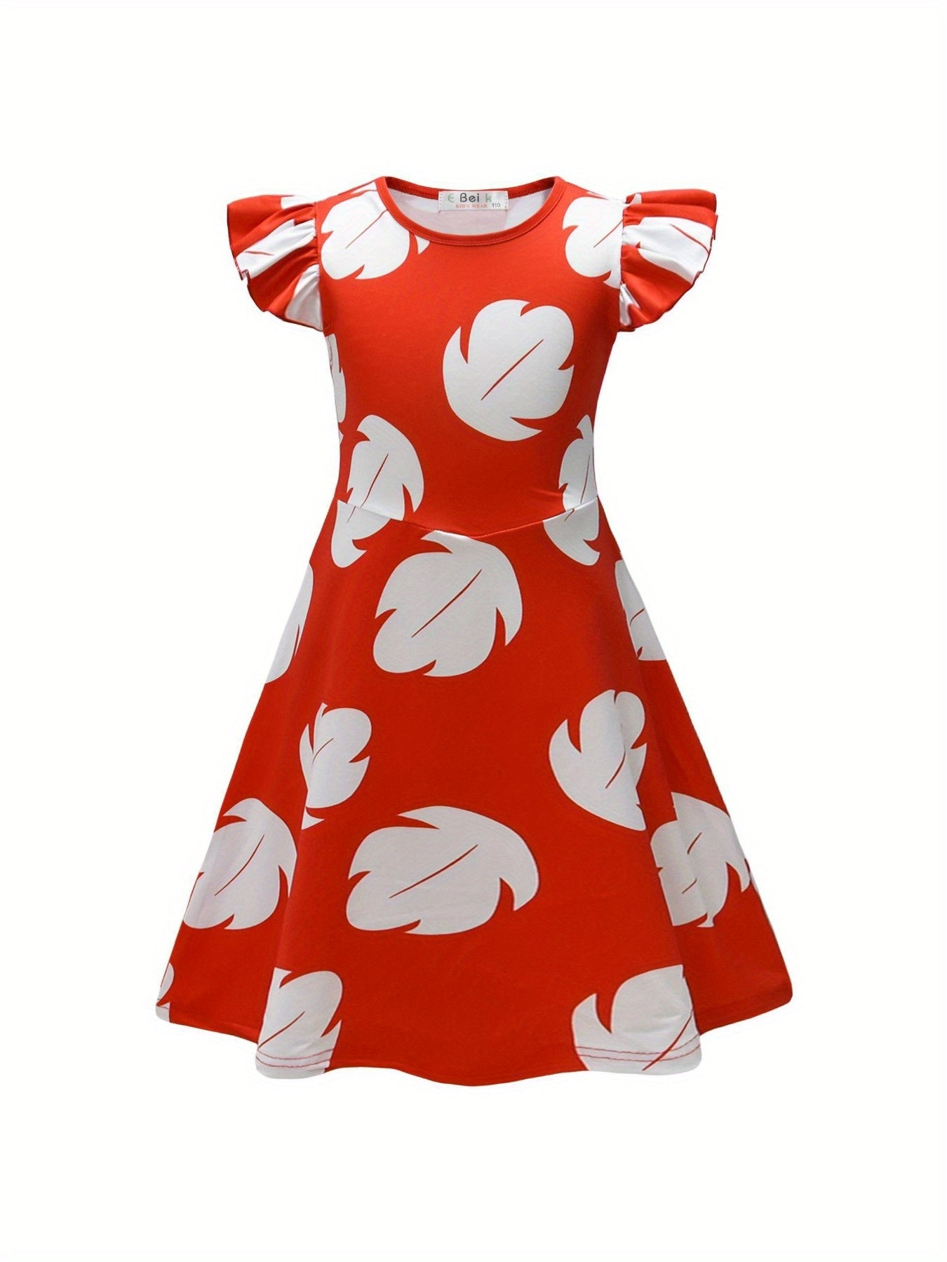 estido Rojo y Blanco Temático Infantil