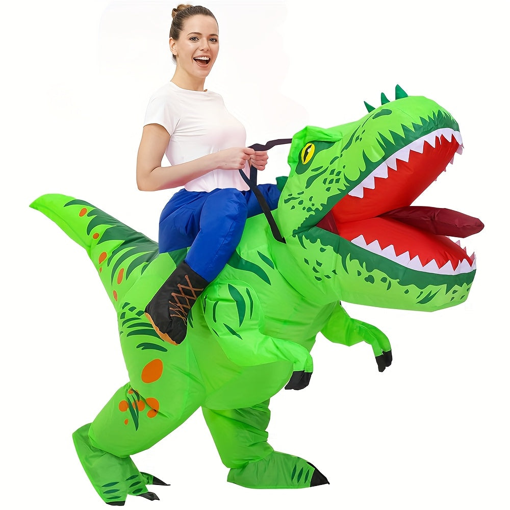 Traje Inflable Dinosaurio Cómico Adulto