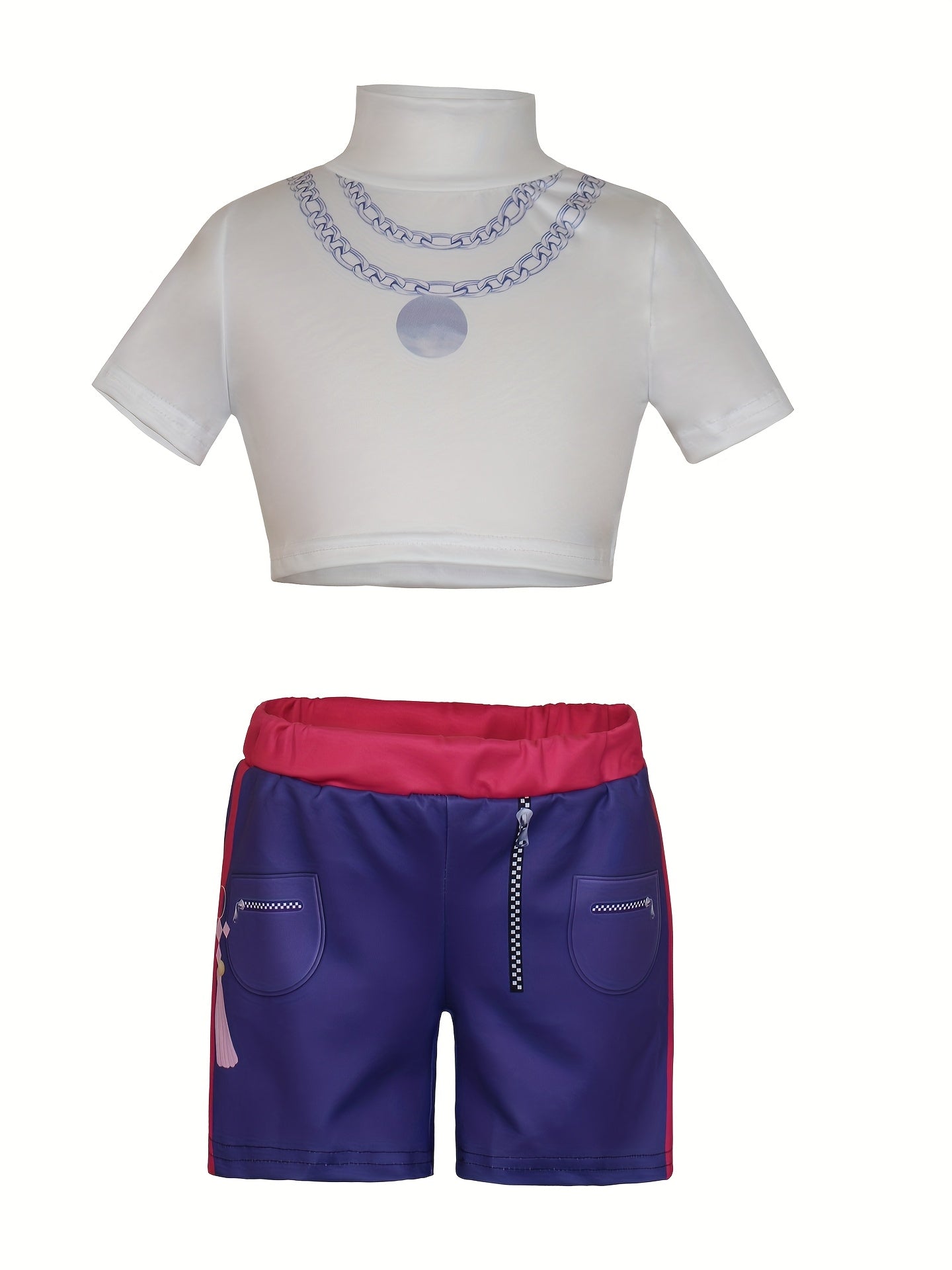 Disfraz Rumi para Niña Set de Chaqueta + Playera + Shorts
