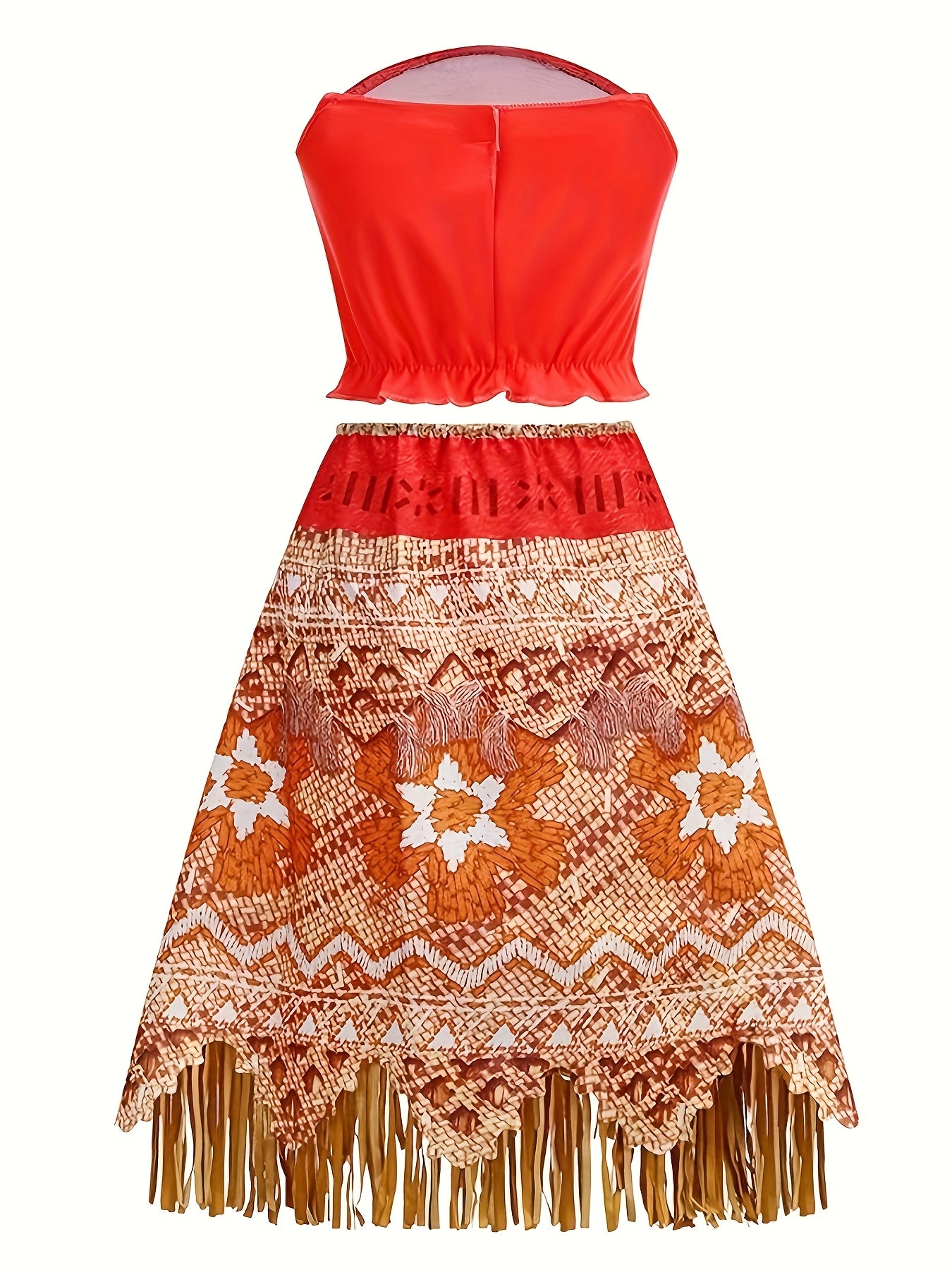 Set Playa Niña Top y Falda Floral- moana