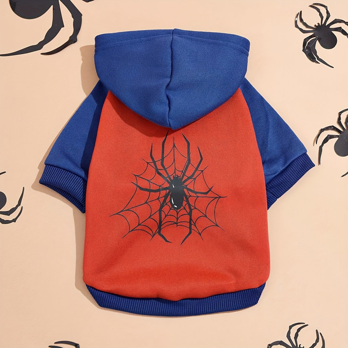 Sudadera Halloween Araña Mascotas