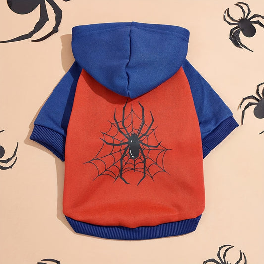 Sudadera Halloween Araña Mascotas