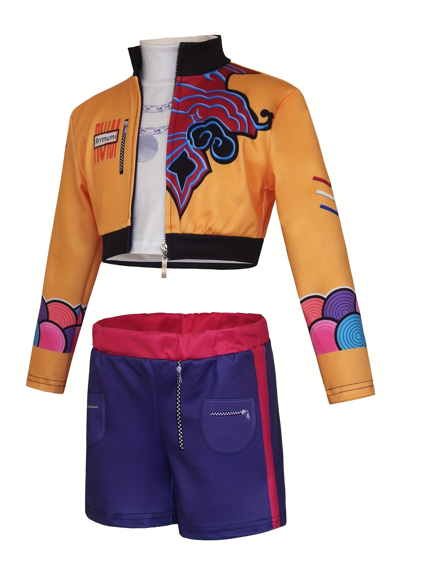 Disfraz Rumi para Niña Set de Chaqueta + Playera + Shorts