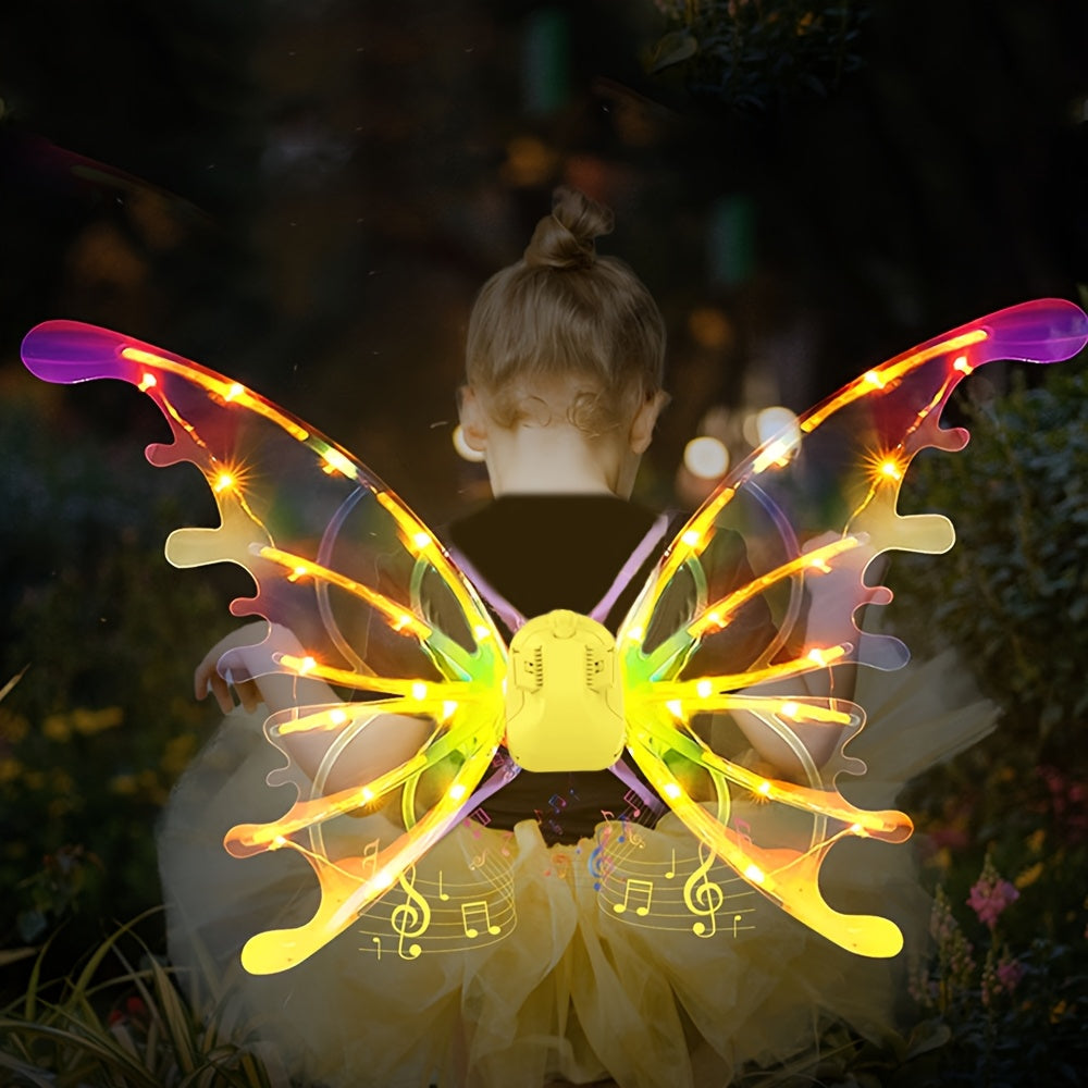 Alas Mágicas con Luz para Niñas y Perros