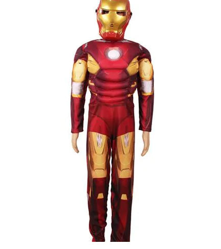 Iron Man Muscle Costume for Kids - Cosplay Outfit