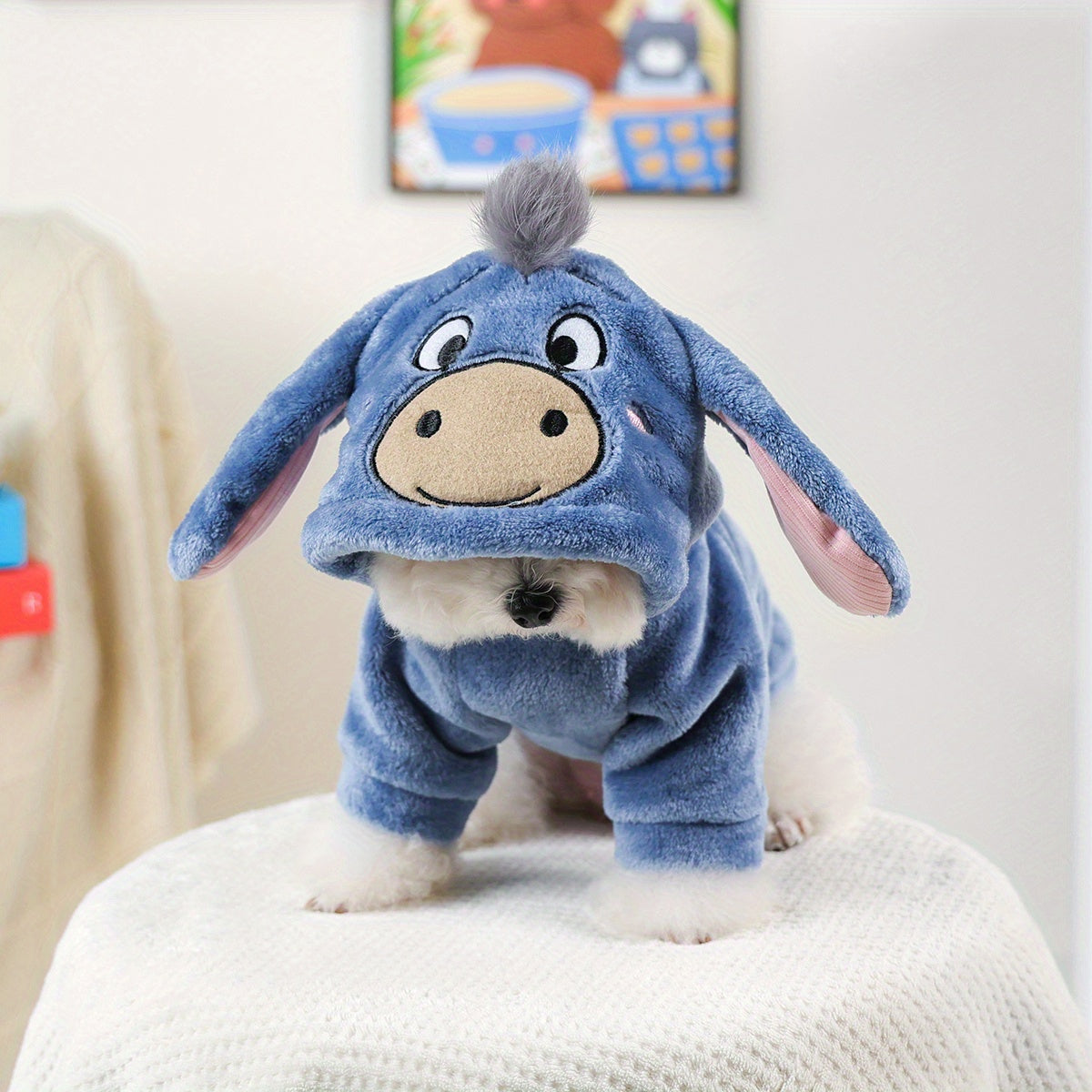 Disfraz Burro Peluche Perro Pequeño