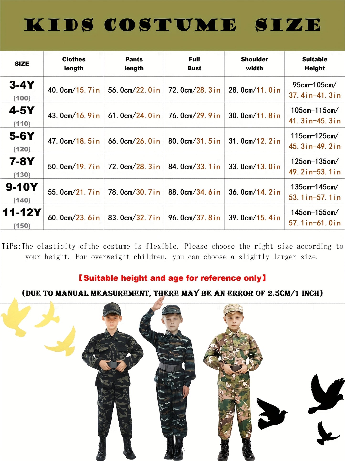 Disfraz Soldado Niño Completo