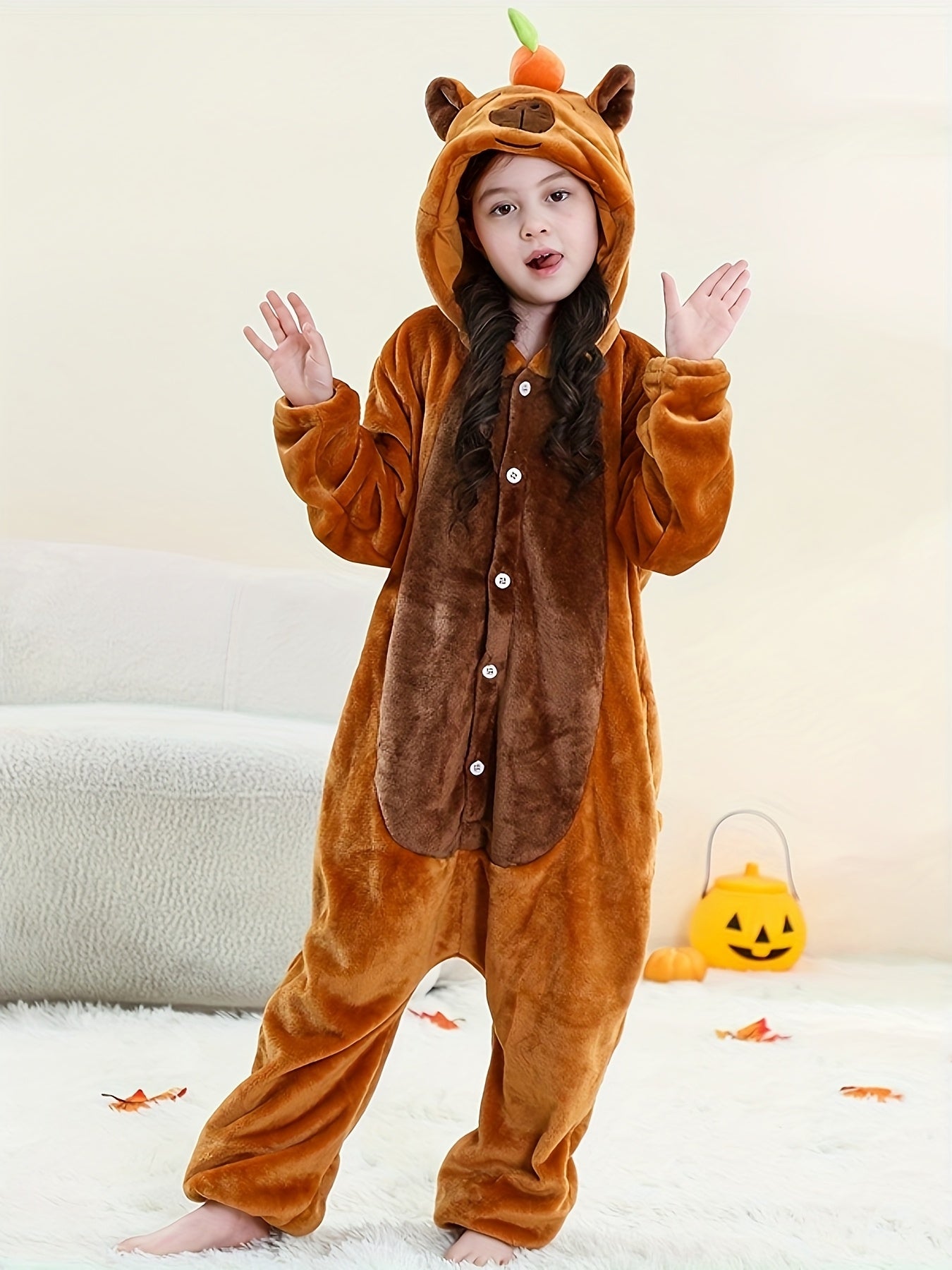 Capibara Disfraz Infantil 4–12 Años