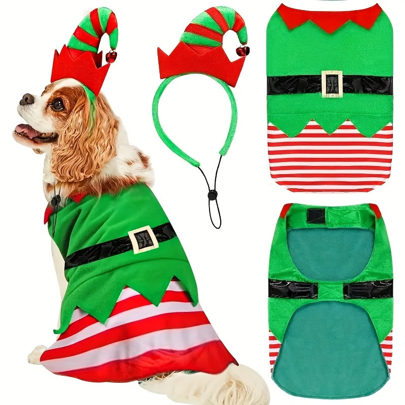 Set navideño para perro (2 piezas)