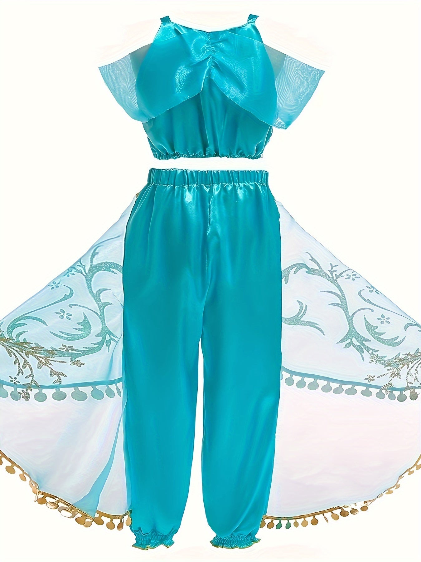 Conjunto de dos piezas para niña estilo princesa