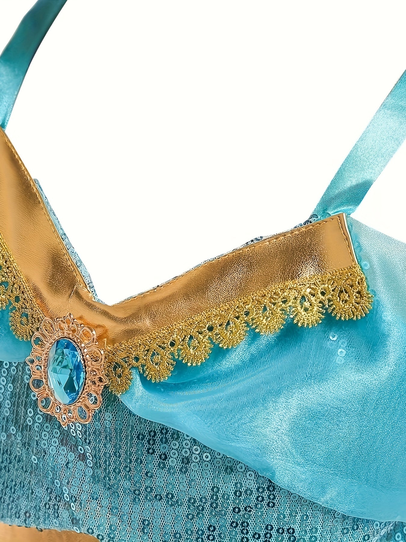 jasmine - Conjunto de dos piezas para niña estilo princesa