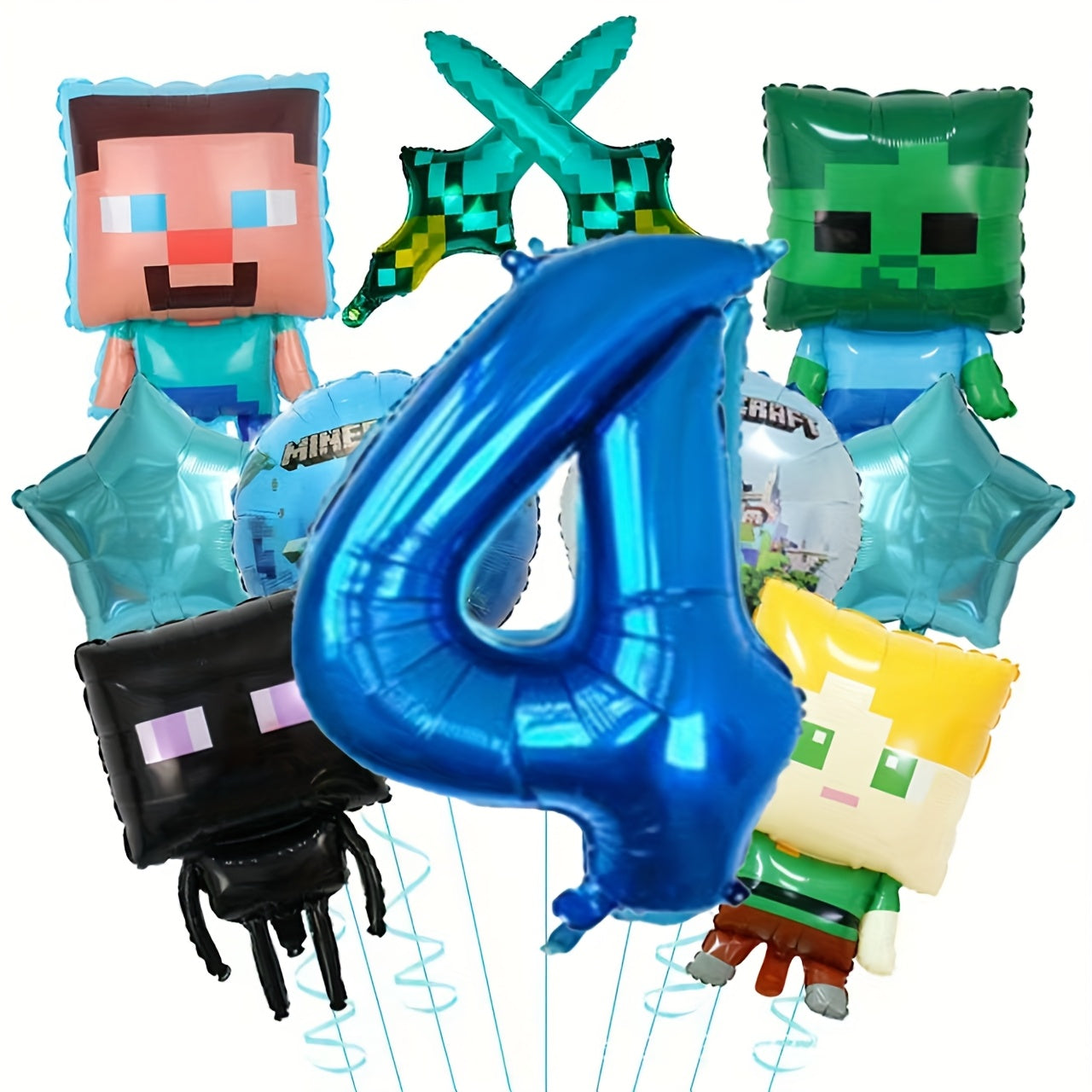 Globos Gamer Fiesta Cumpleaños