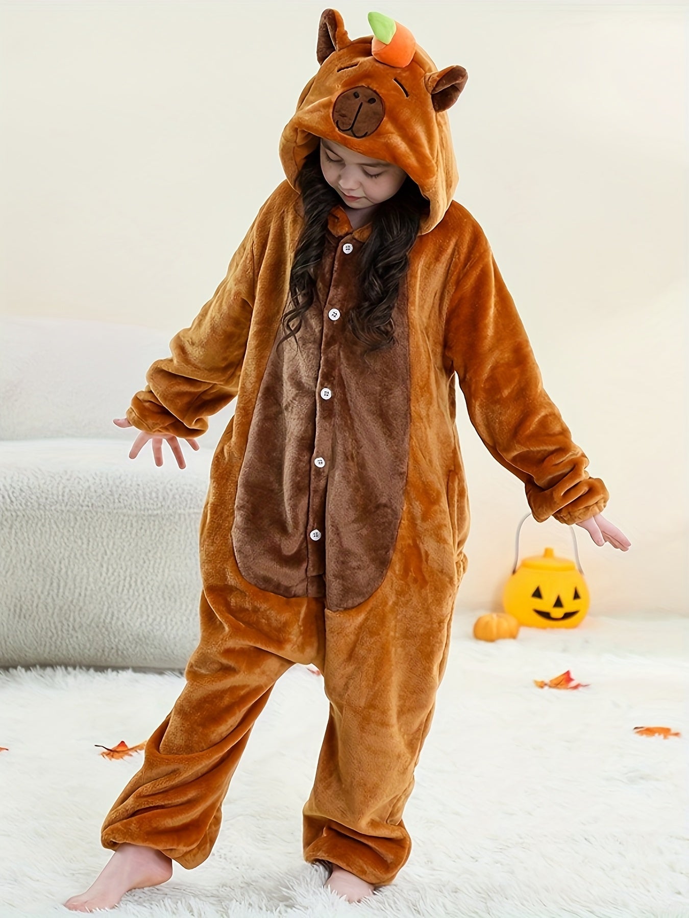 Capibara Disfraz Infantil 4–12 Años