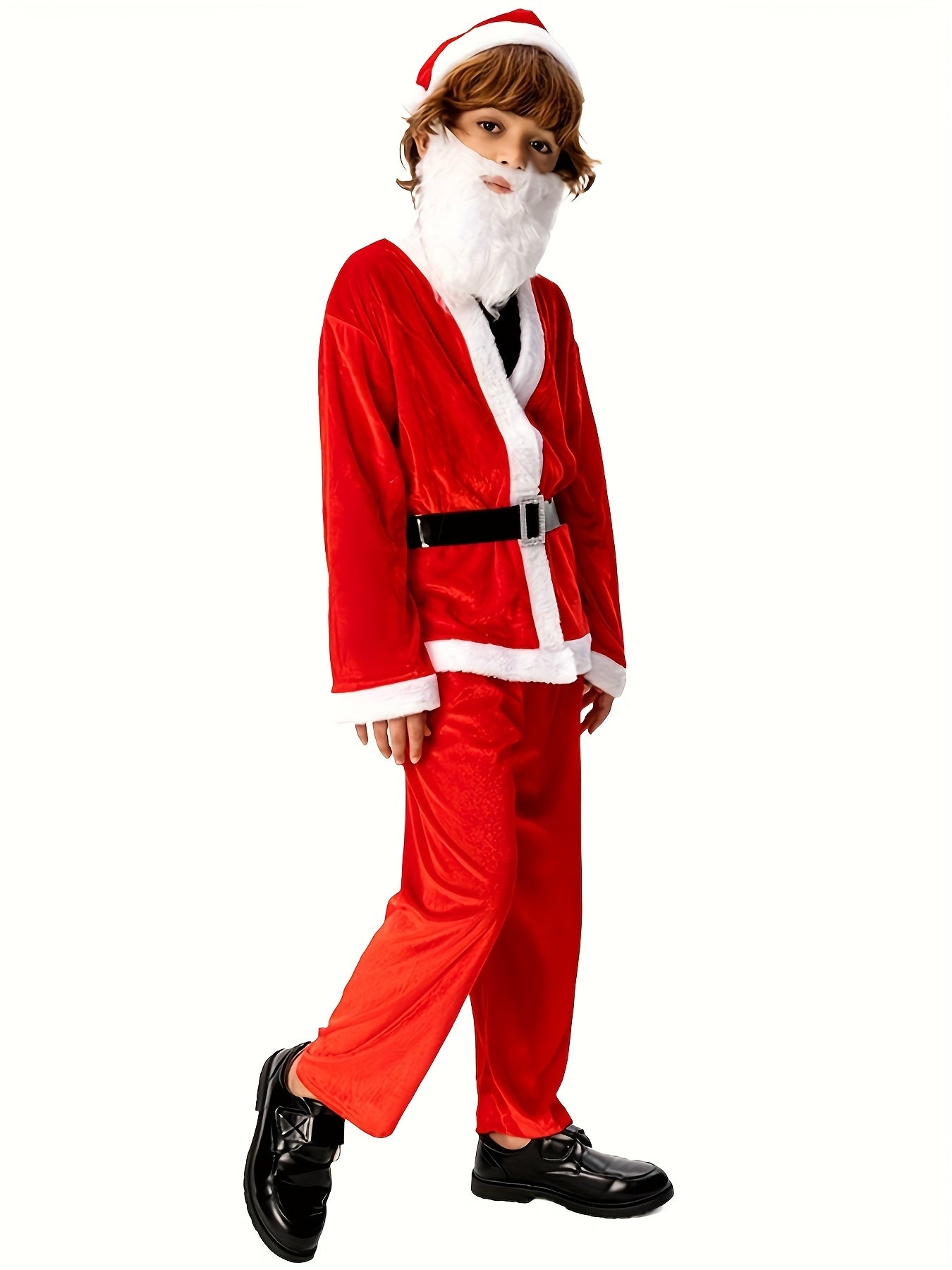 Disfraz completo de Santa Claus para niño