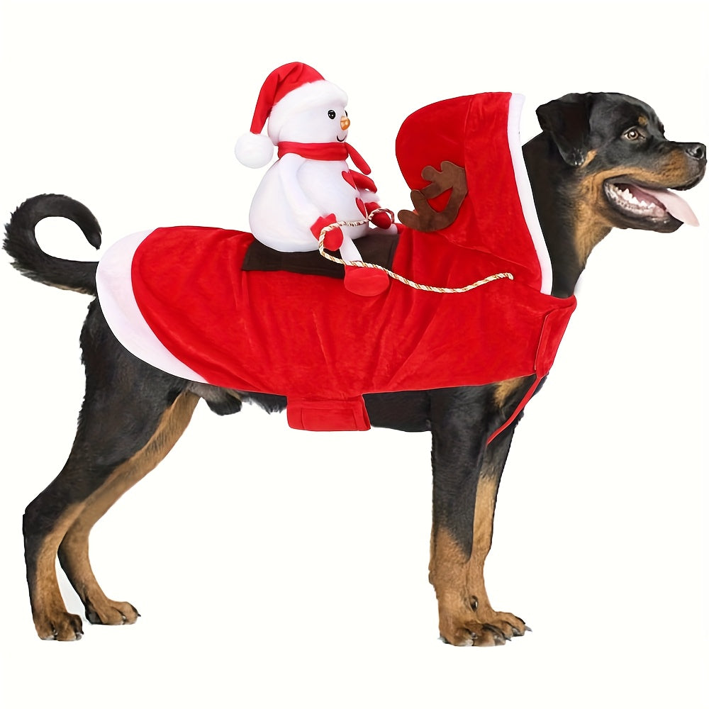 Disfraz Navideño Santa para Perros XL