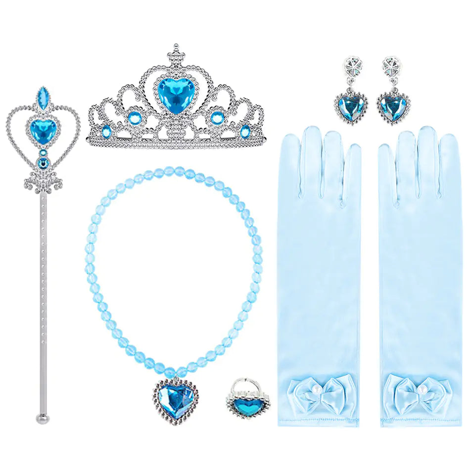 2023 Girls' Princess Dress - Frozen Elsa Party Dress