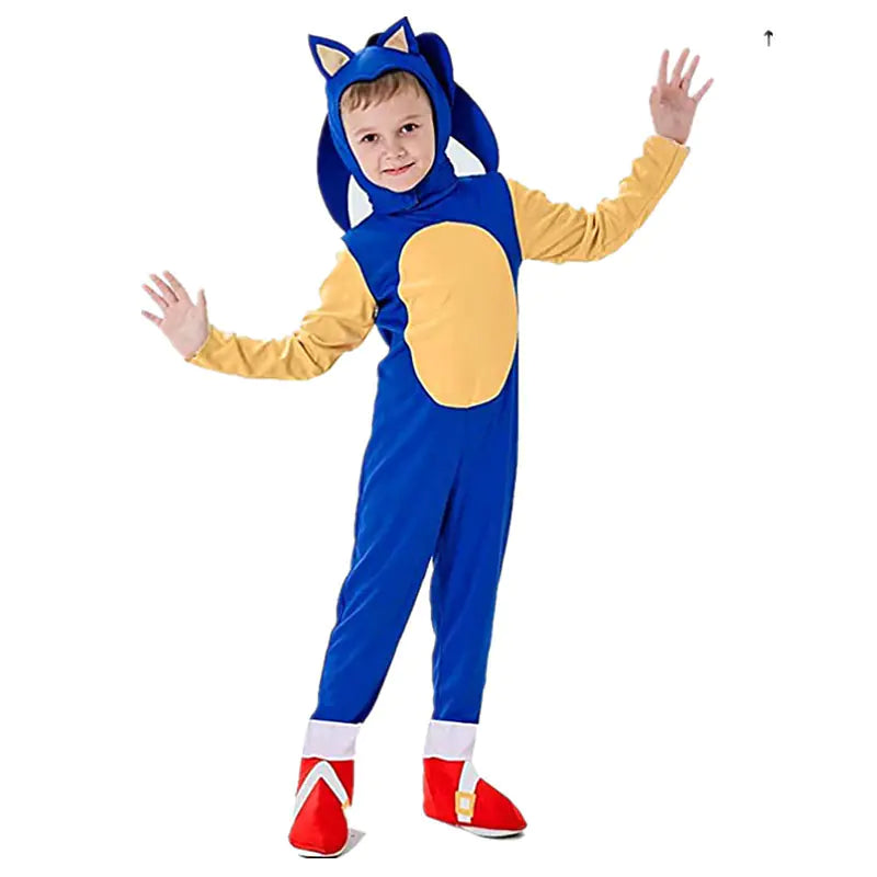 Sonic Costume for Kids - Anime Cosplay Outfit