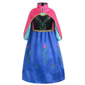 Frozen Anna Princess Dress for Kids Cosplay Costume