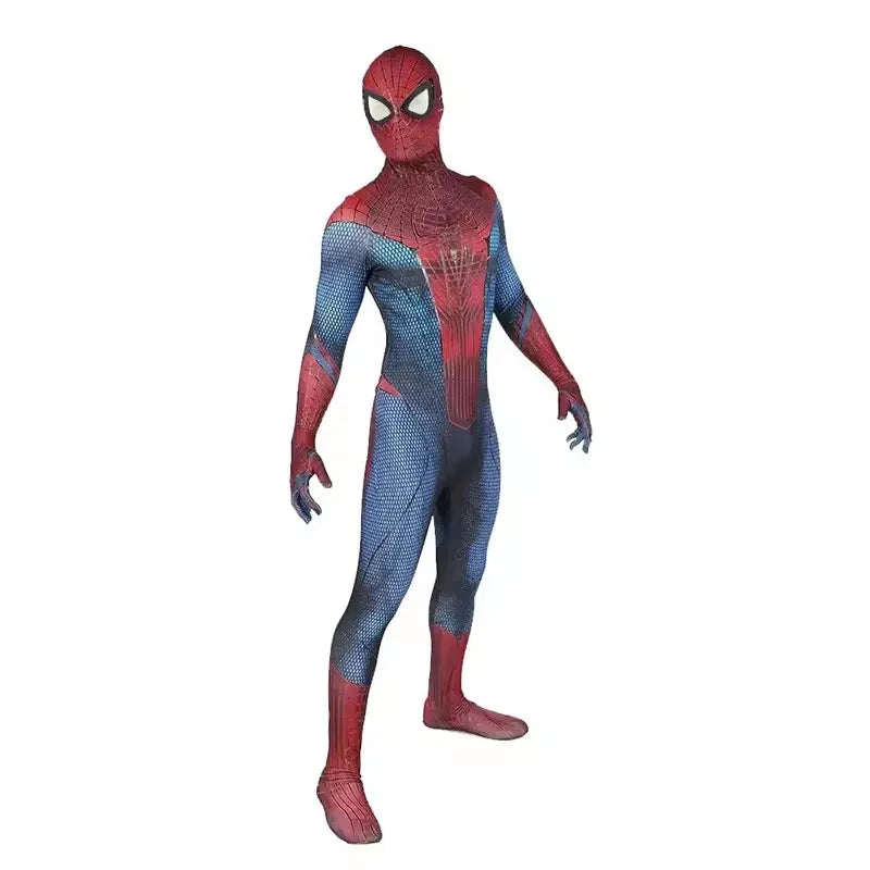 Spider-Man estilo anime para adulto, mono completo de spandex