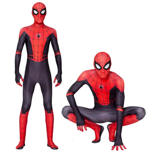 Spider-Man estilo anime para adulto, mono completo de spandex