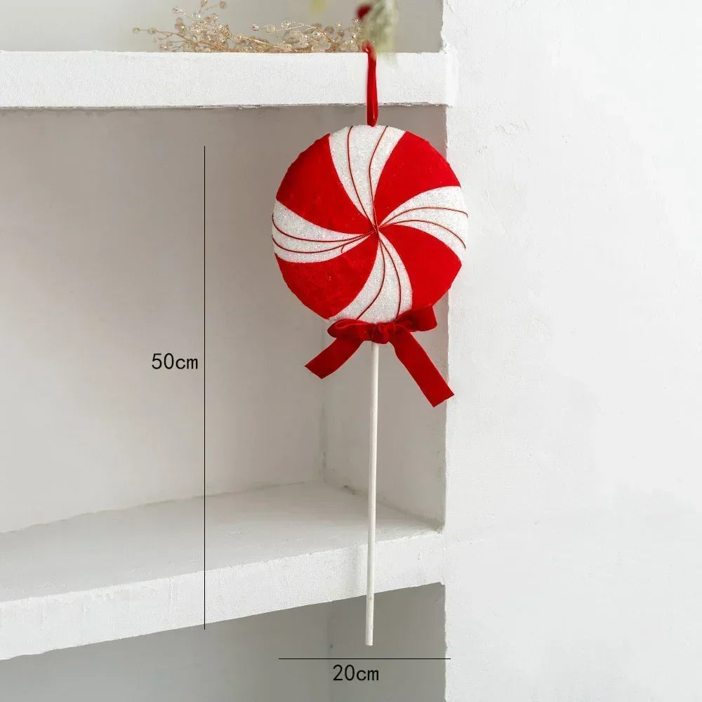 Decoración Dulce de Navidad 50 cm