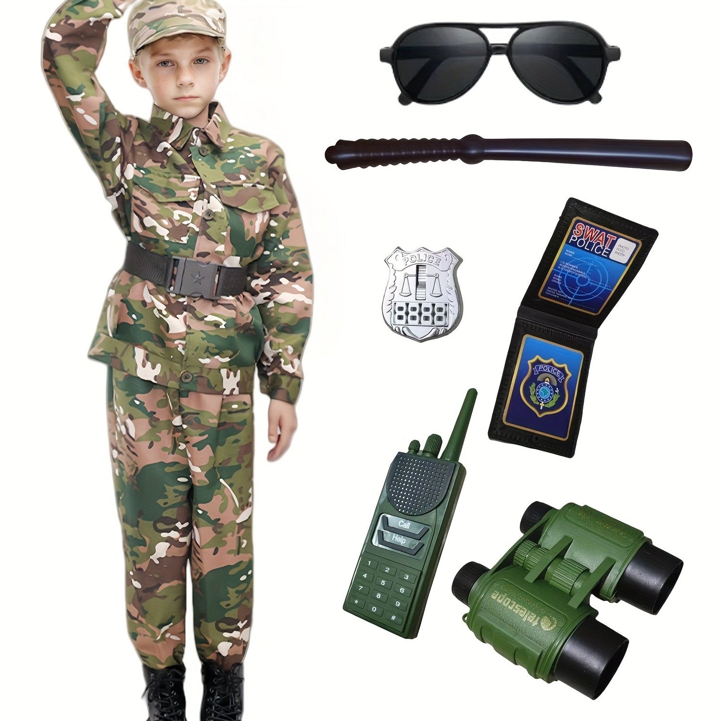 Disfraz Soldado Niño Completo