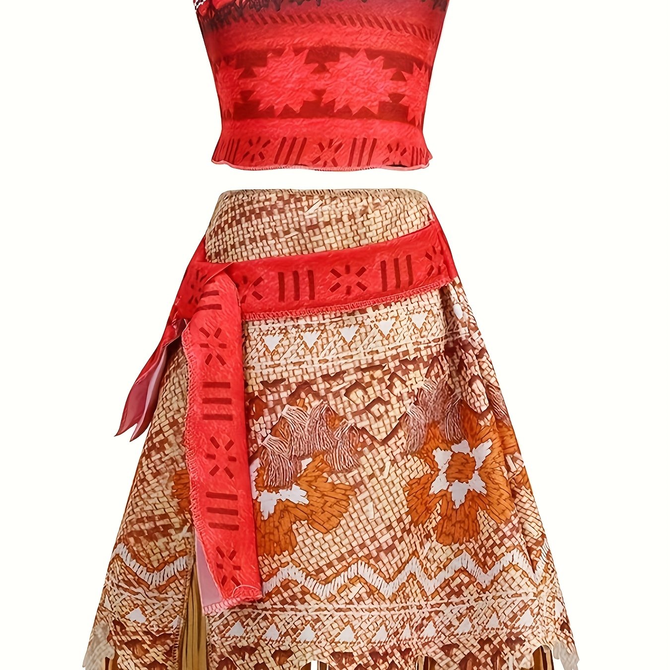 Set Playa Niña Top y Falda Floral- moana