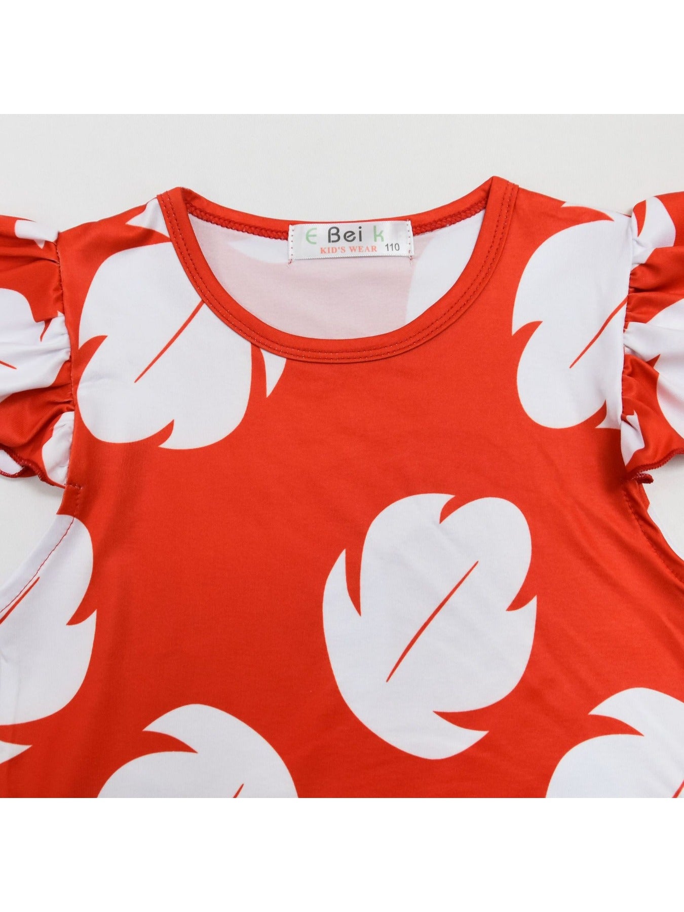 estido Rojo y Blanco Temático Infantil