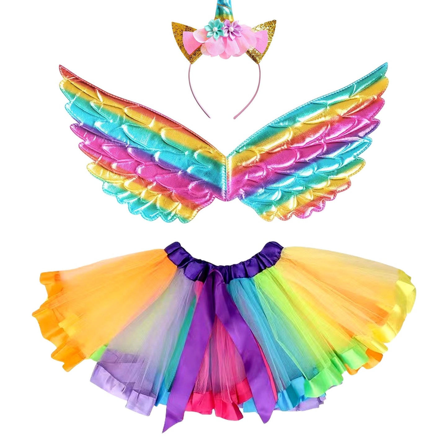 Disfraz Unicornio 3 Piezas Niña