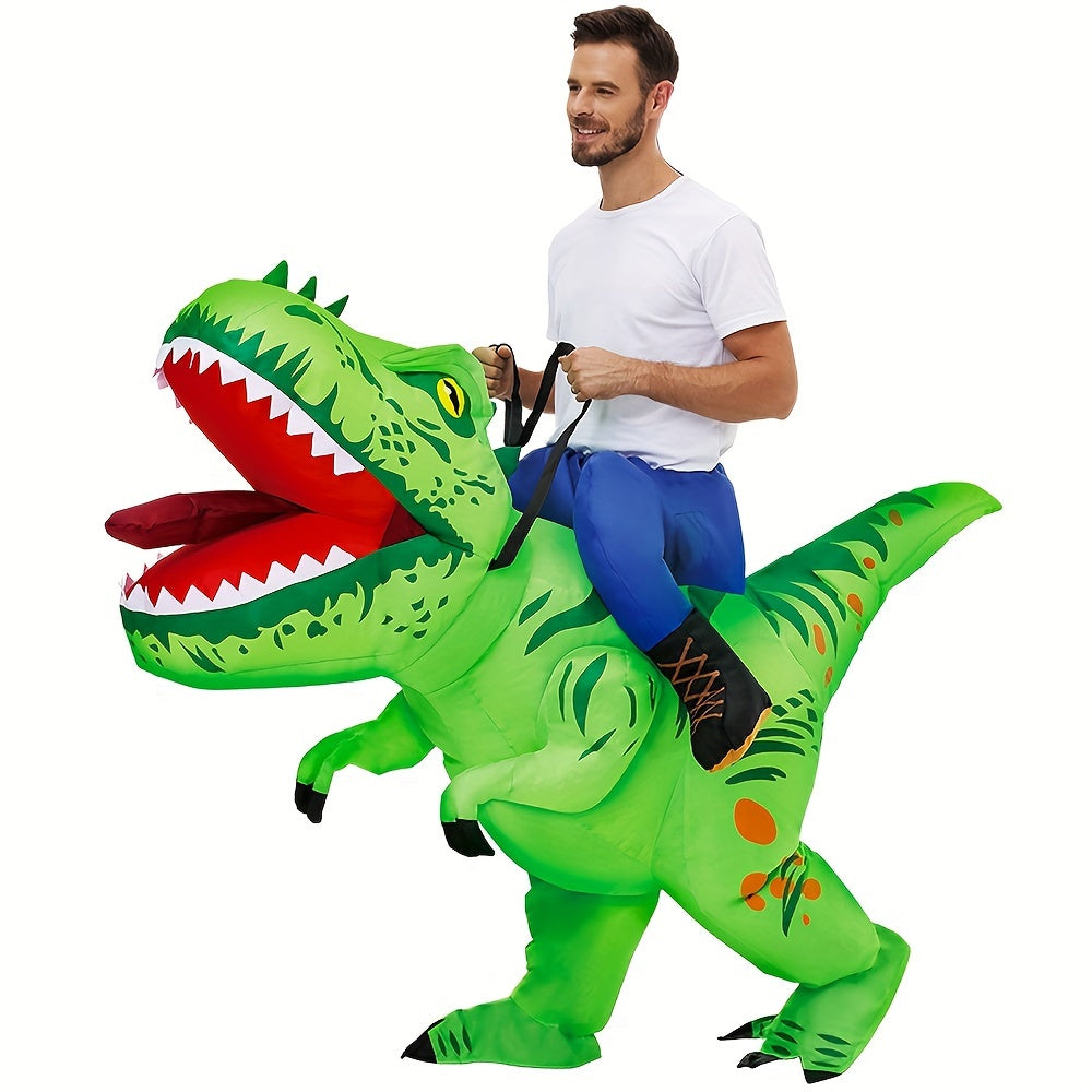 Traje Inflable Dinosaurio Cómico Adulto