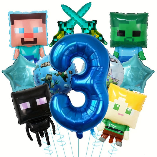 Globos Gamer Fiesta Cumpleaños