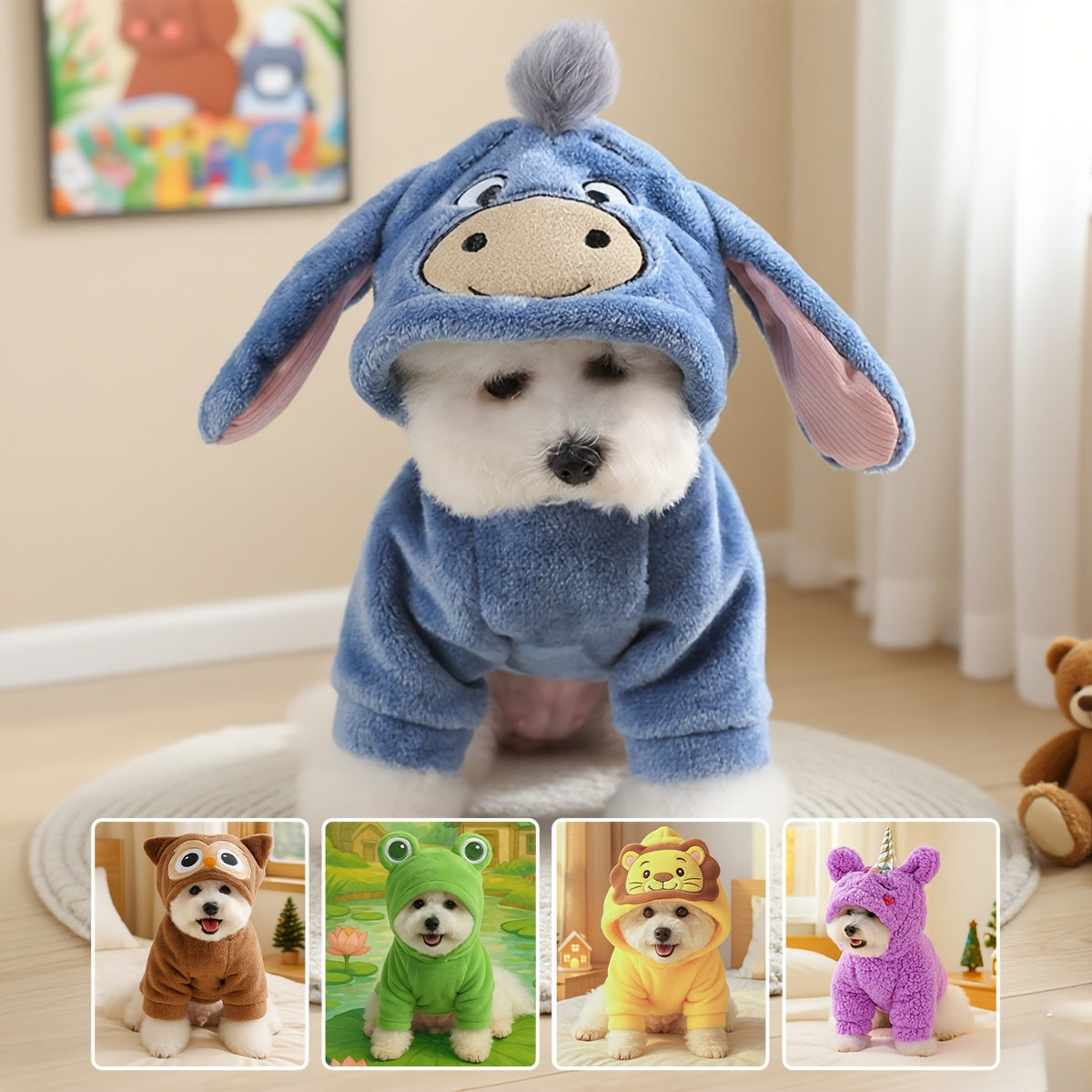 isfraz invernal para cachorro/perro (1 pieza)