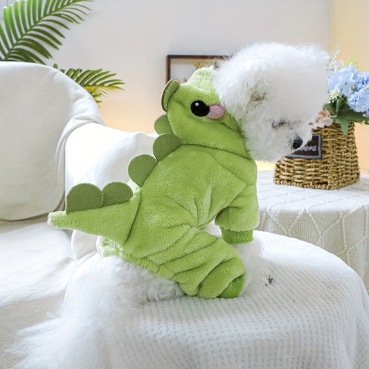 Disfraz Dinosaurio Franela para Perro