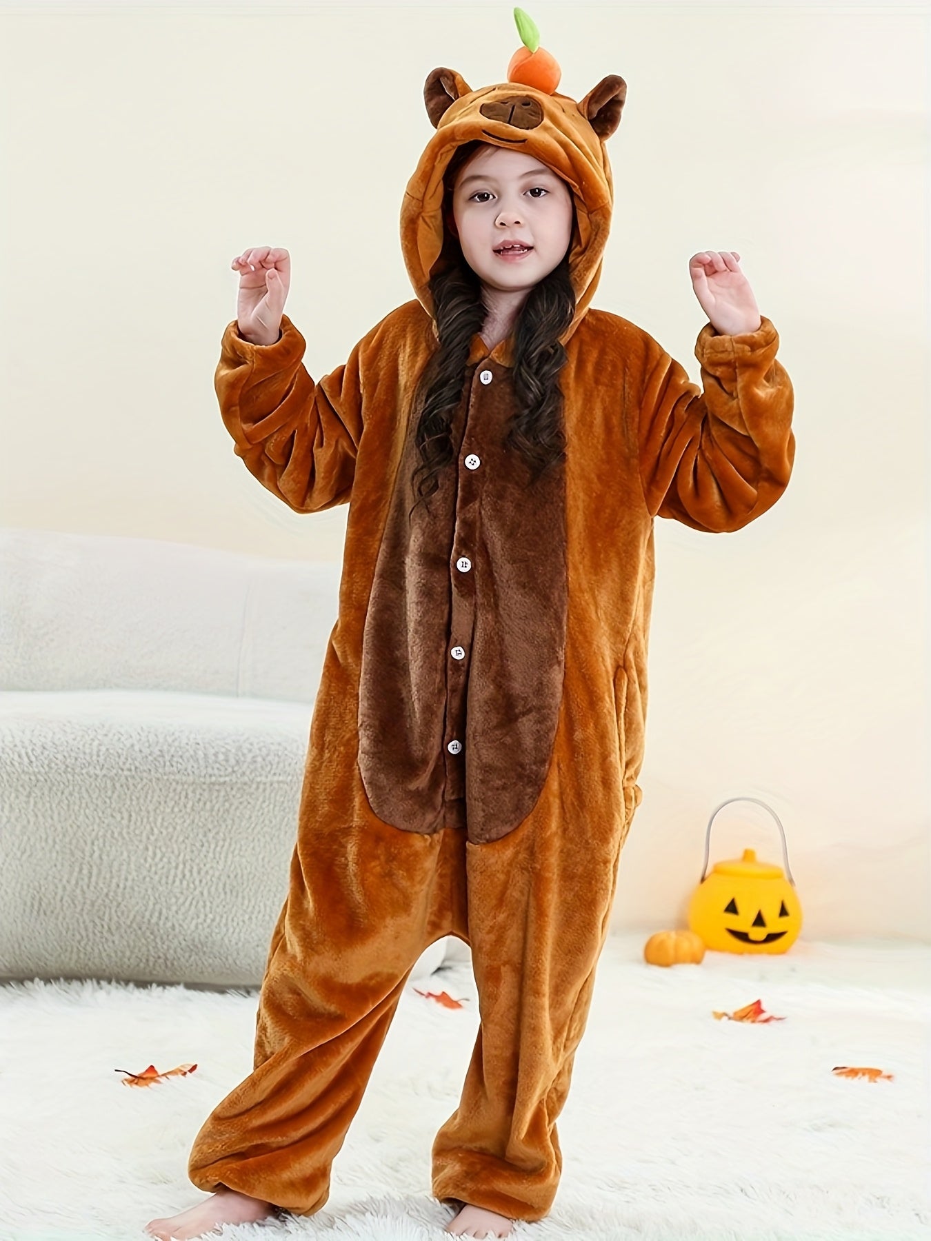 Capibara Disfraz Infantil 4–12 Años