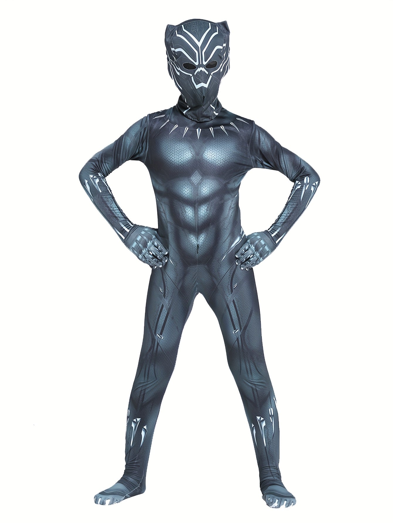 Disfraz de superhéroe Black Panther para niño
