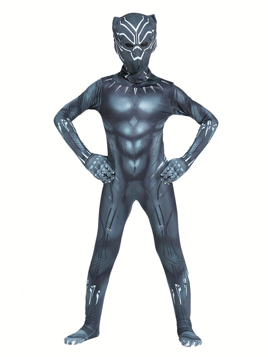 Disfraz de superhéroe Black Panther para niño