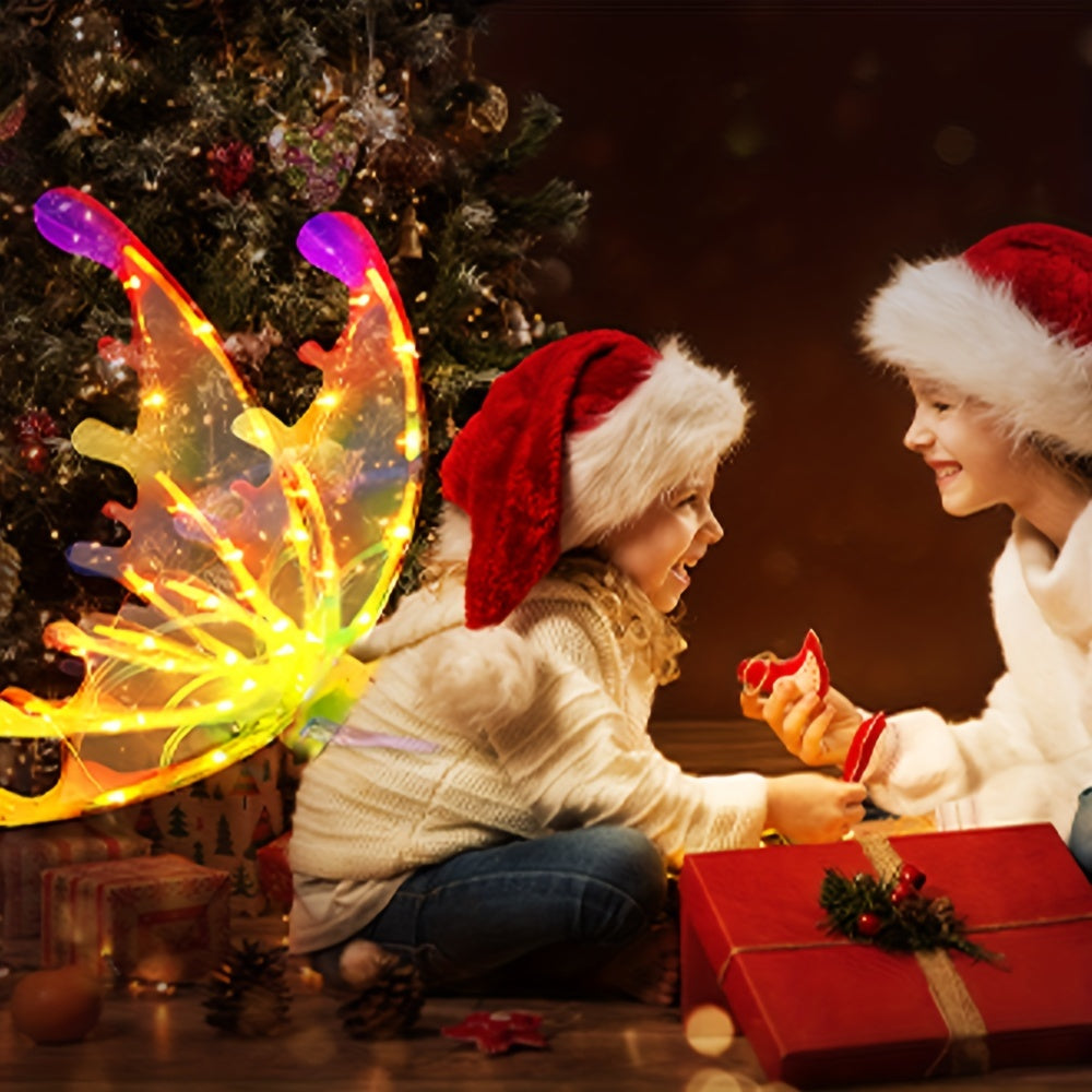 Alas Mágicas con Luz para Niñas y Perros