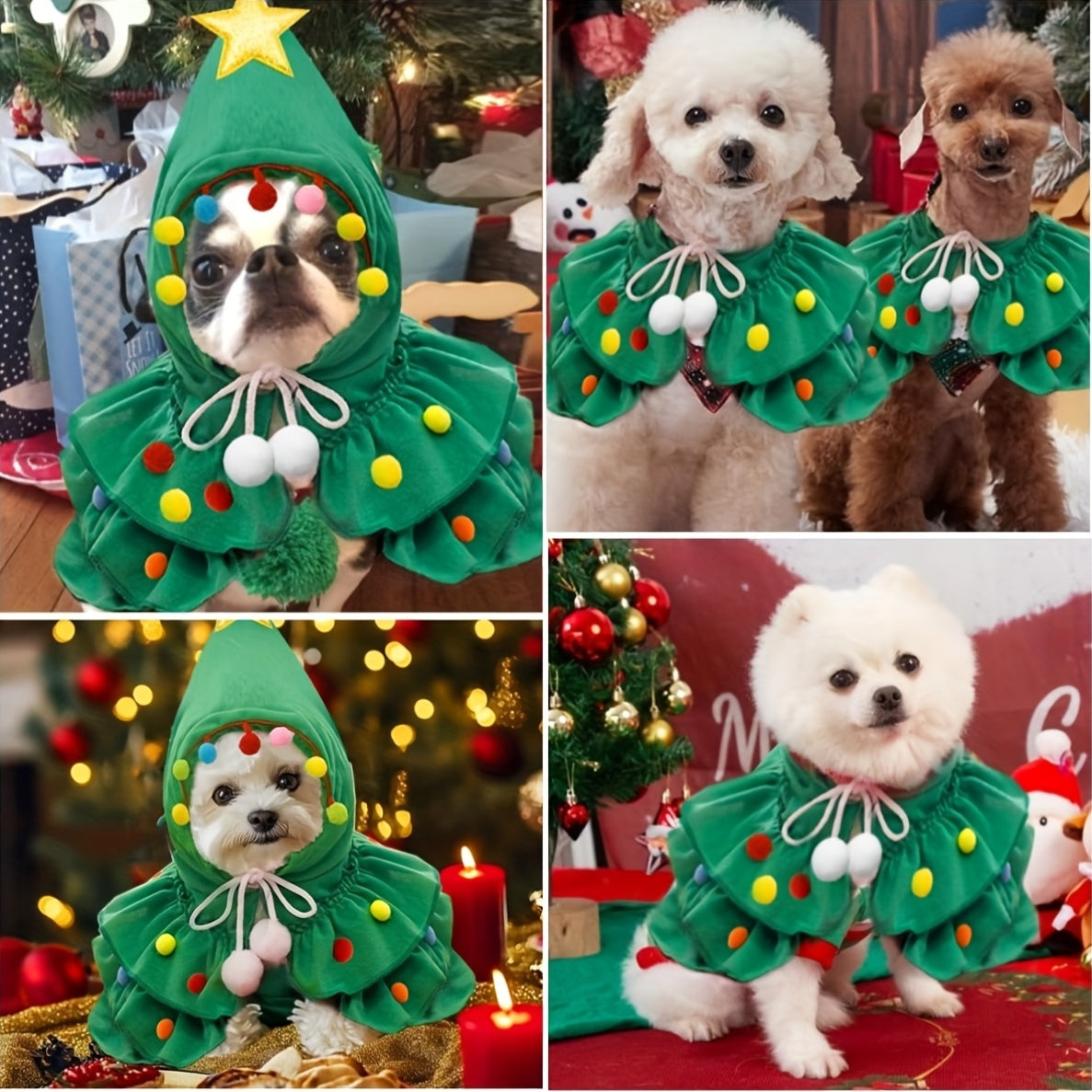 Disfraz Árbol de Navidad Mascota