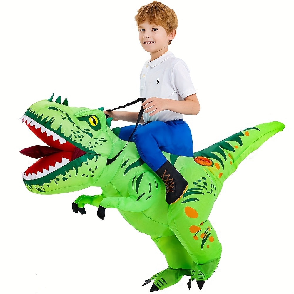 Traje Inflable Dinosaurio Cómico Adulto