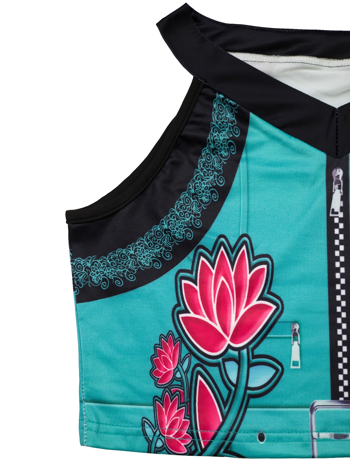 Set Huntrix Chaqueta Oversized y Shorts con Estampado de Cadenas – Ideal para Fiestas y Halloween